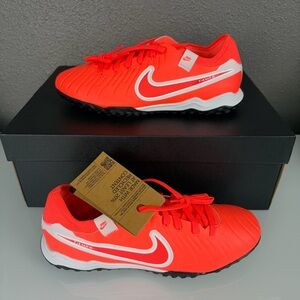 Nike Tiempo Legend 10 Pro TF Hot Lava Turf Soccer Shoes DV4336-800 Men’s 8